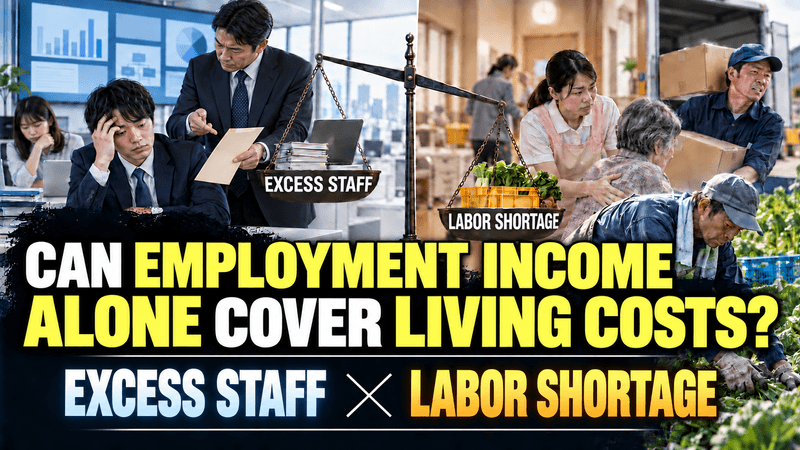 Is It Sustainable to Depend on Employment Income Alone? Excess Staff vs. Labor Shortages