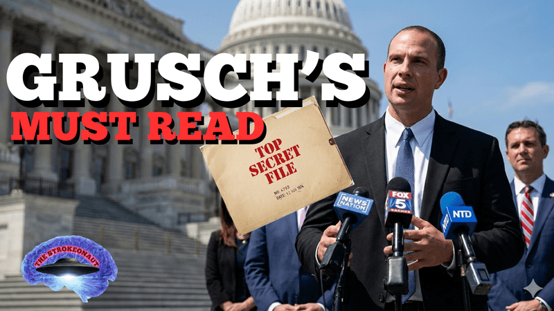 David Grusch: The 58-Page Declassified File Everyone Must Read Goes live at 5pm 6/15/2026