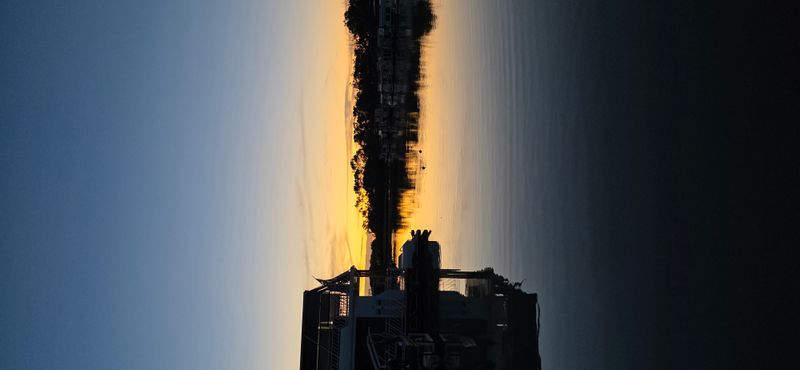 Lovely sunset last night