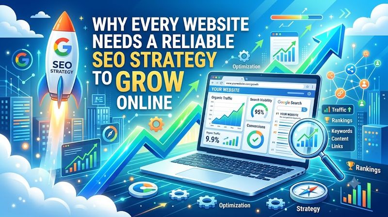 Why Every Website Needs a Reliable SEO Strategy to Grow Online