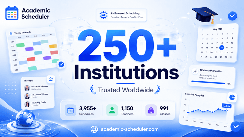 ☕ 250+ Institutions. One Idea. Countless Hours.