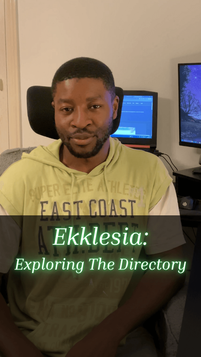 Ekklesia - Brief look at the directory