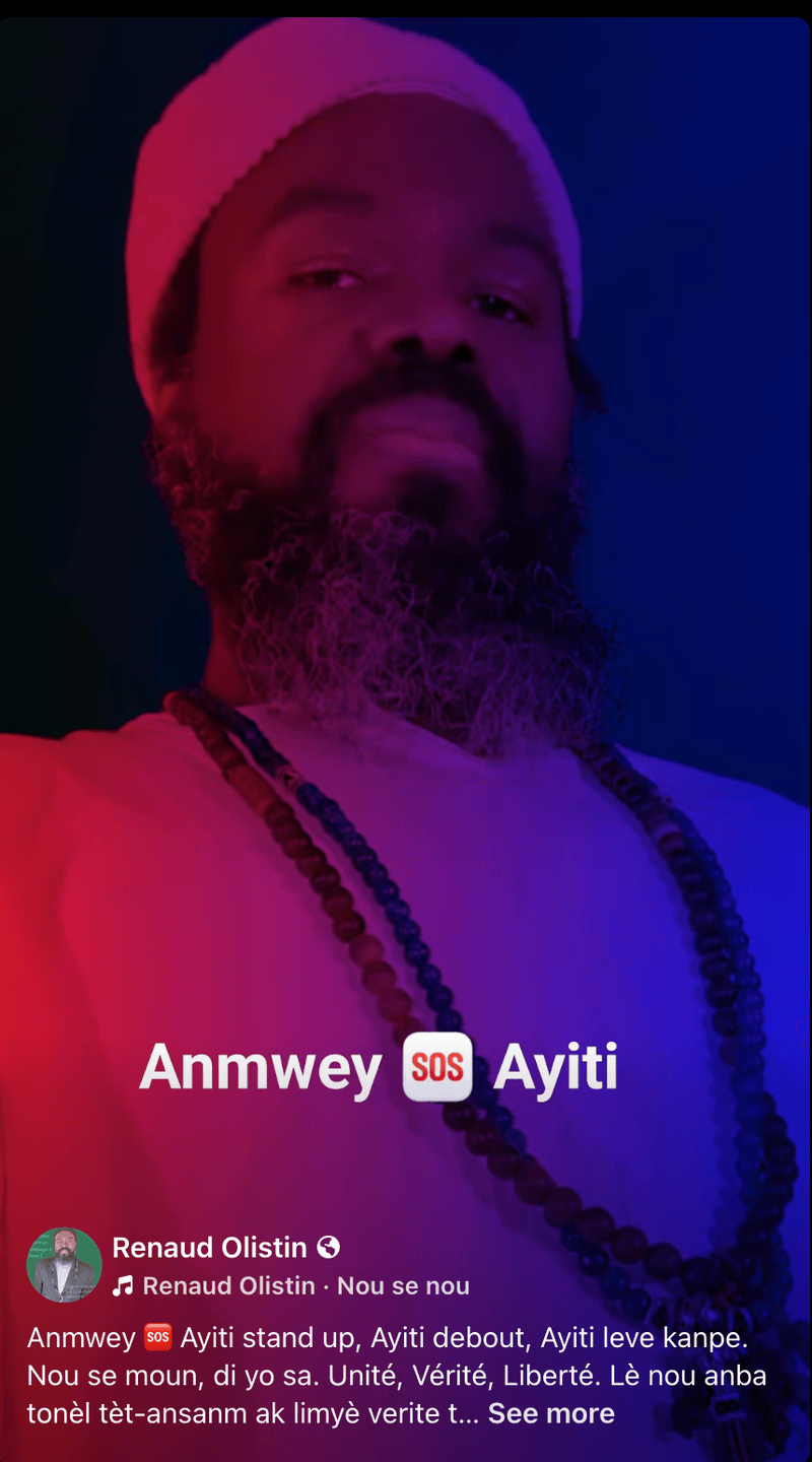 Anmwey SOS Ayiti stand up, Ayiti debout, Ayiti leve kanpe