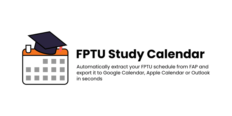 FPTU Study Calendar