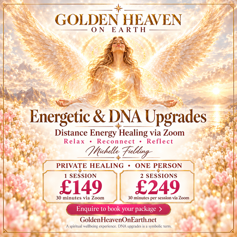 ✨ Ready to relax, reconnect & honour your spiritual journey? 💛 Discover private distance e