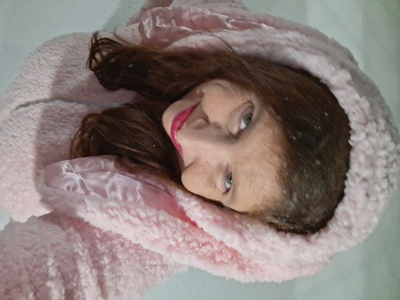 Snow Bunny in Winter Storm