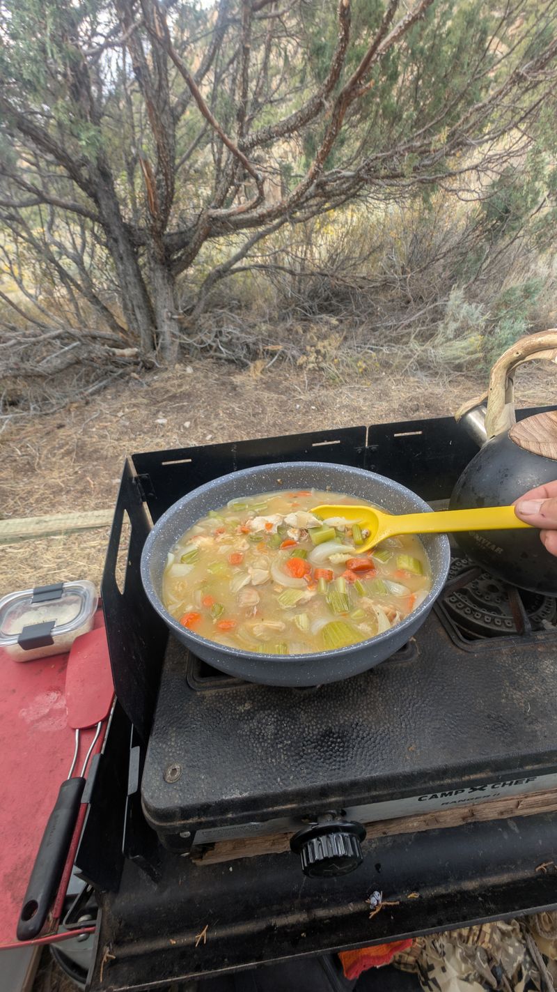 TAILGATE TELEMETRY: The Full-Circle $2.25 Chicken Soup Vat