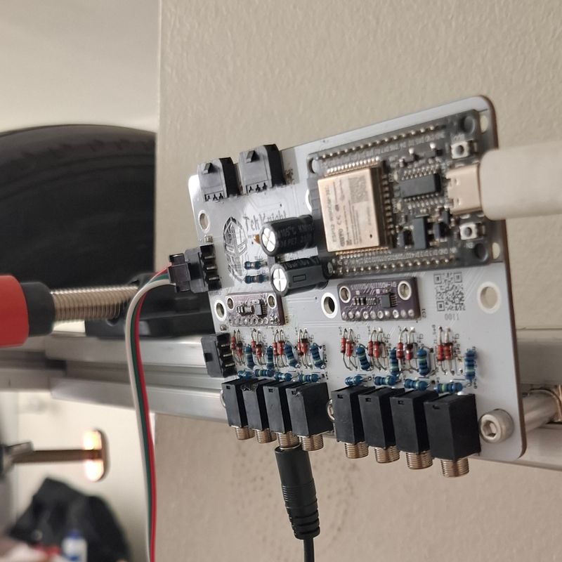Electronics for the second prototype