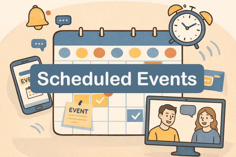 Scheduled Events