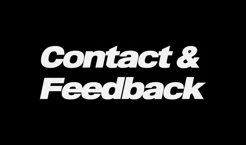 Contact & Feedback (문의)