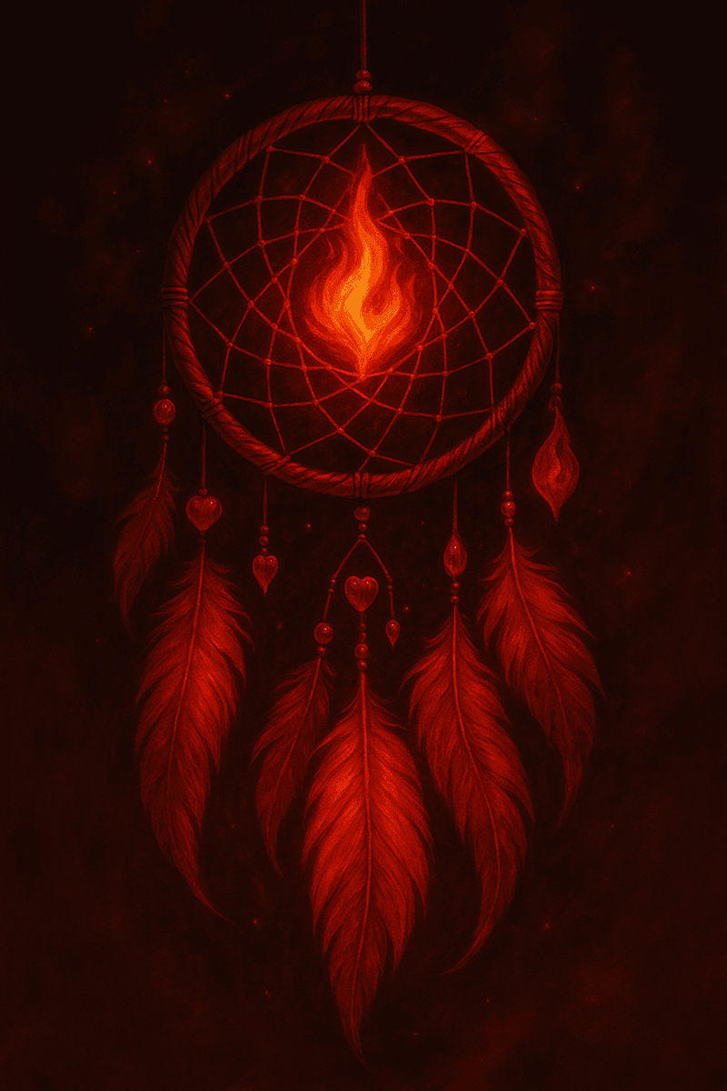 Dreamkatcher Tarot oracle deck artwork