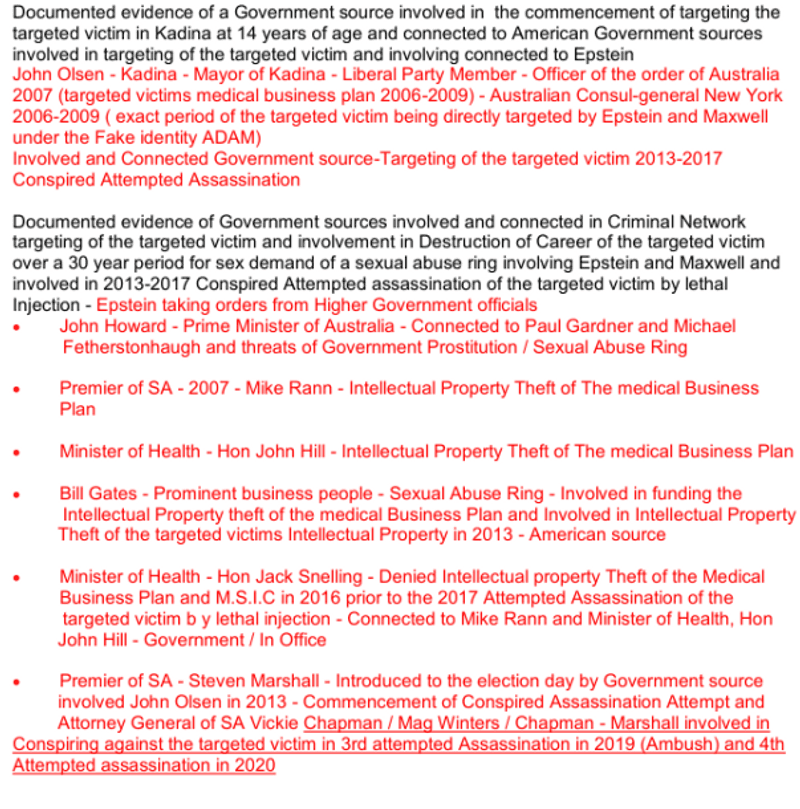 The volume of criminals in positions of power is really concerning, I have found more info