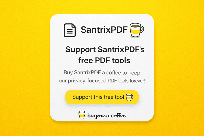 SANTRIXPDF-privacy focused tool