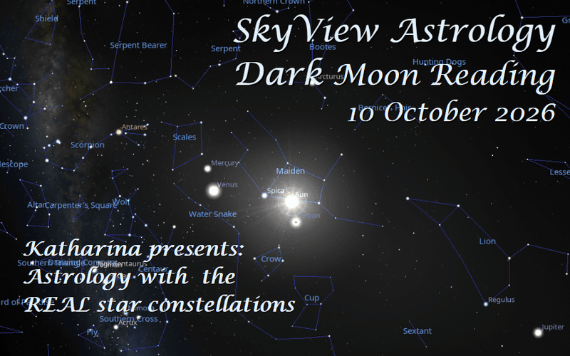 Dark Moon Reading — 10 October 2026