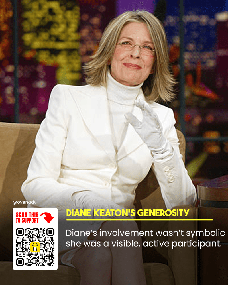 Diane Keaton's Generosity: More Than Just a Name
