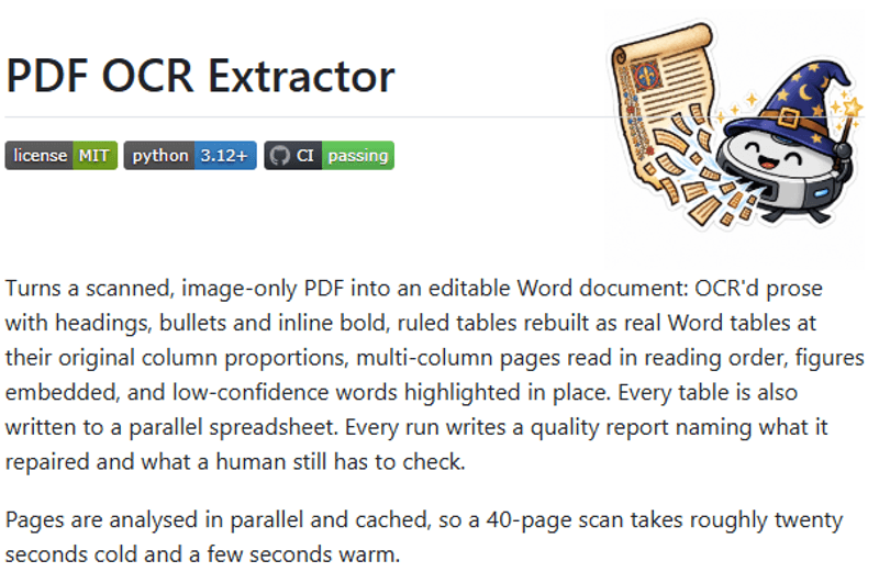PDF OCR Extractor
