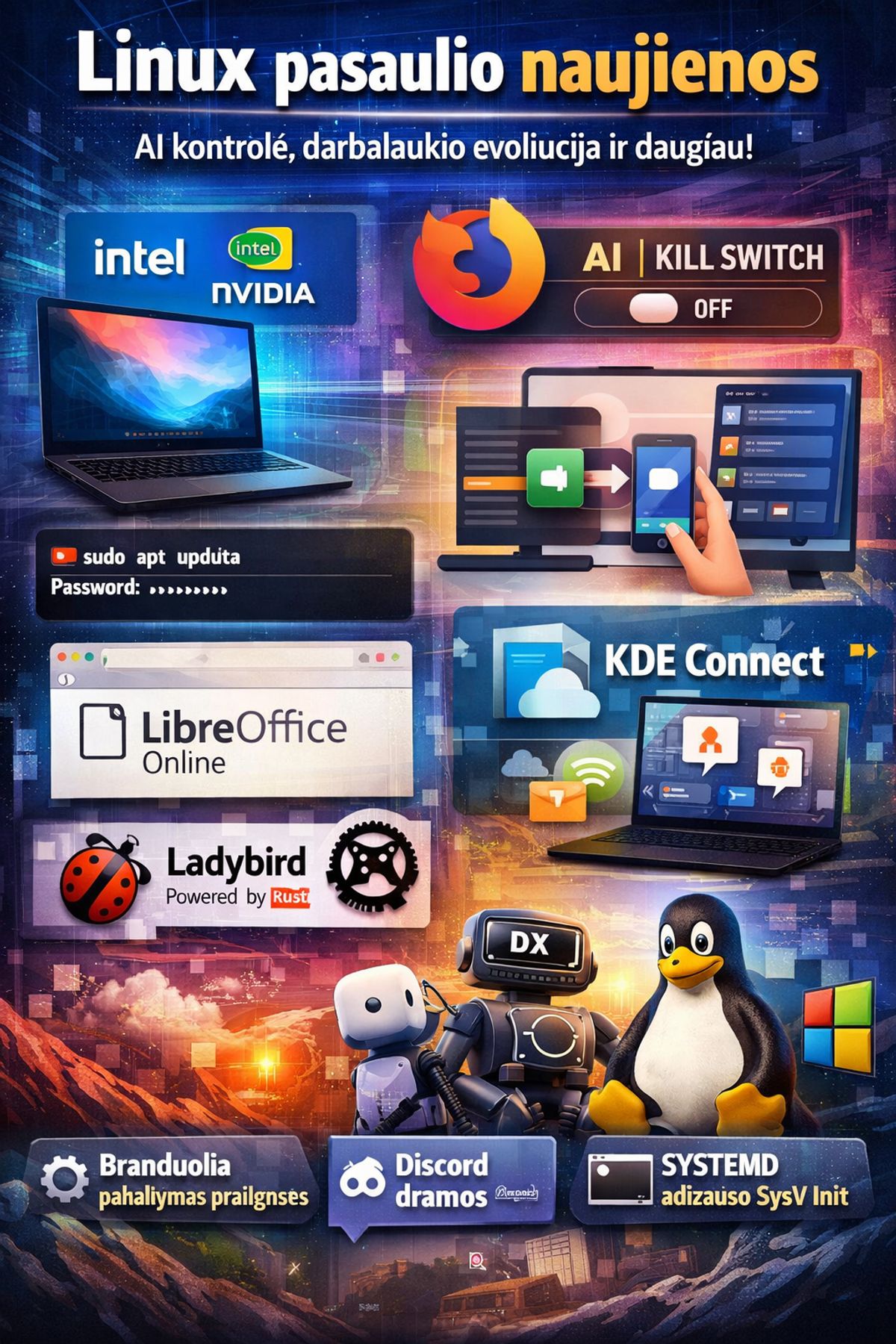 Linux Coffee Linuxnaujienos: branduolio atnaujinimai, darbalaukių tobulinimas ir ...