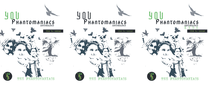 The REAL TEEN+ Phantomaniacs in The YOU Phantomaniacs anthology (issue no˚1)