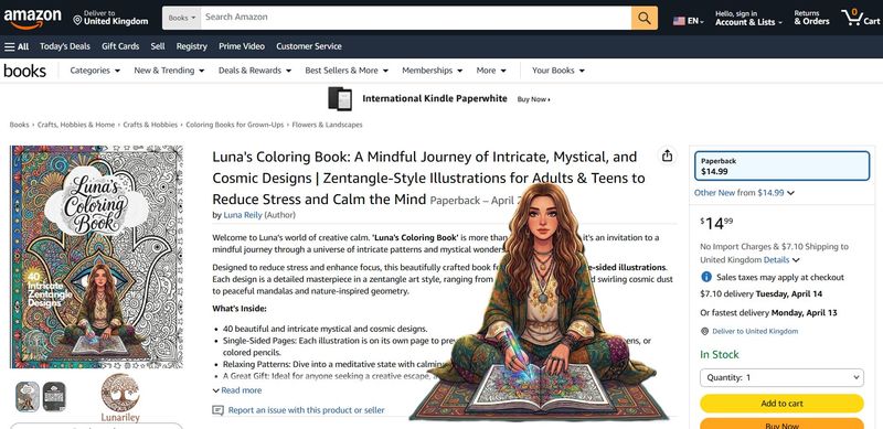 Luna's Coloring Book