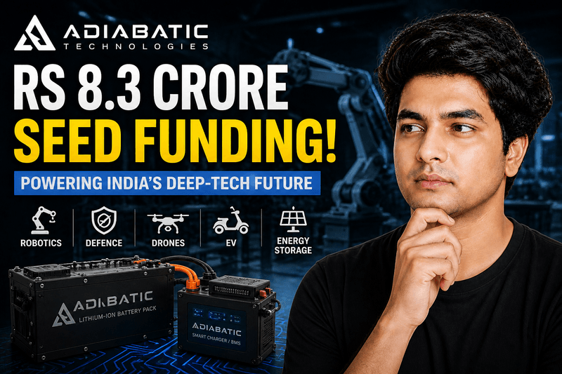 Deep-Tech Energy Startup Adiabatic Technologies Raises Rs 8.3 Crore Seed Round to Scale Ba