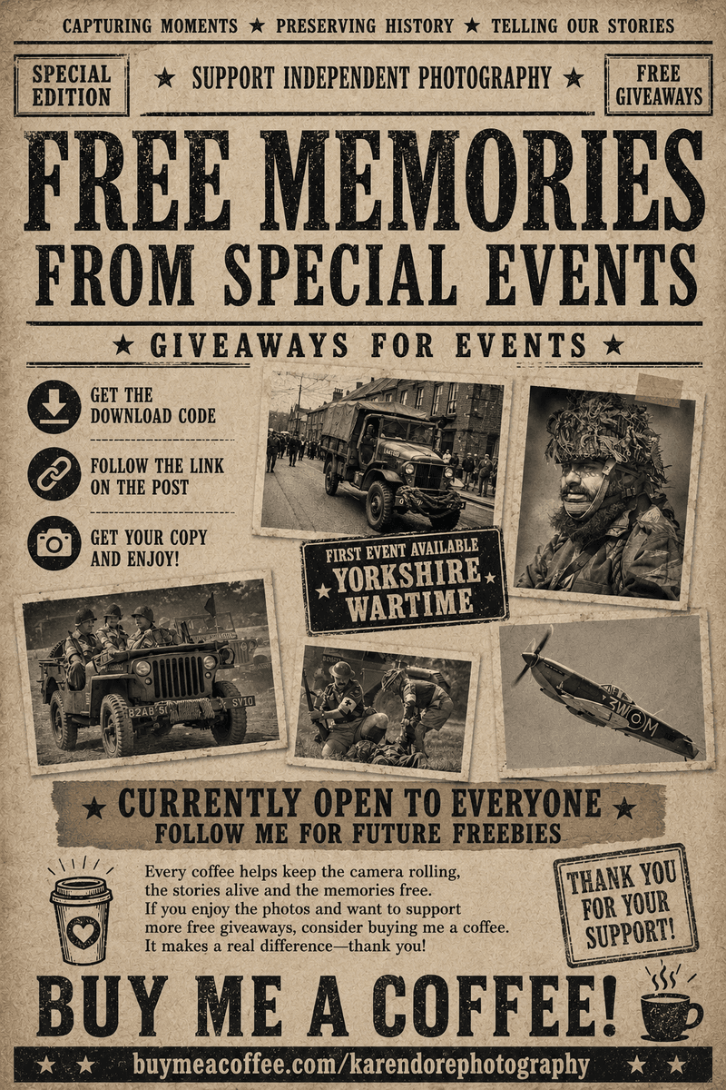 Yorkshire Wartime 2026 – Free Photo Downloads