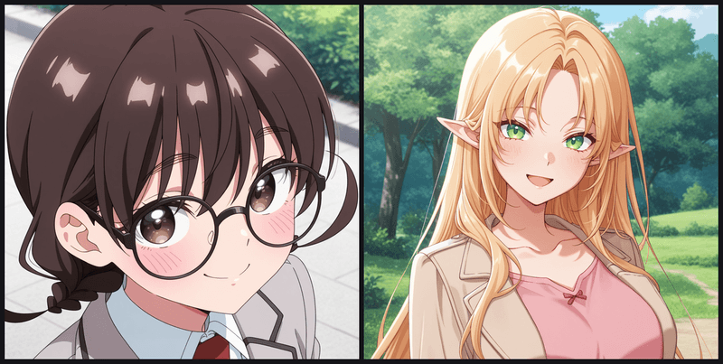 New LoRAs: Iin Chiyo & Ruf Morie