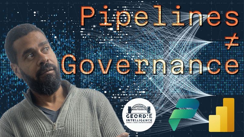 Pipelines are not equal to Governance