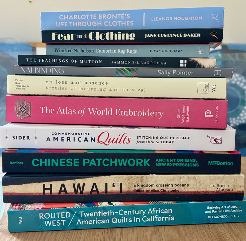 15% Off Great New Textile Books for US Listeners