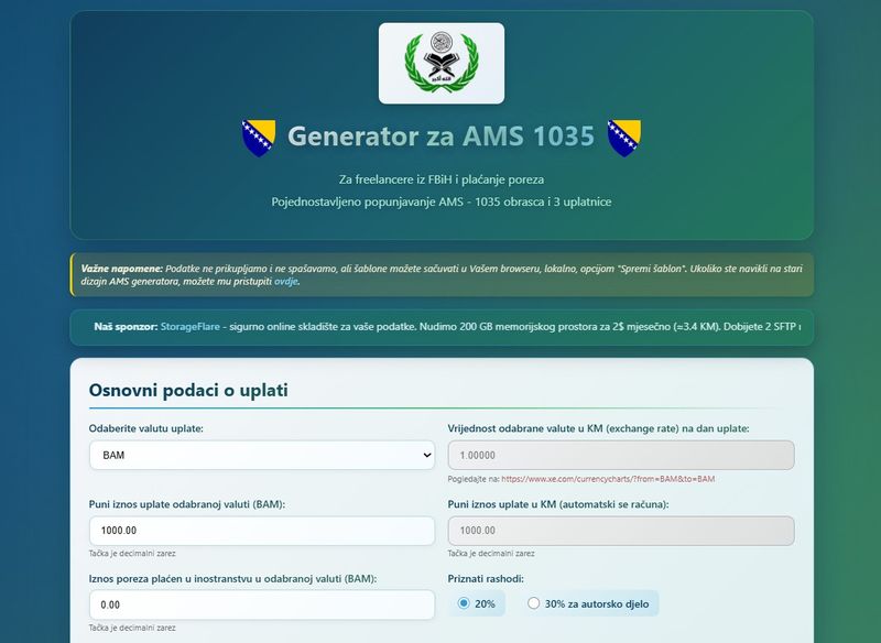 AMS 1035 Generator