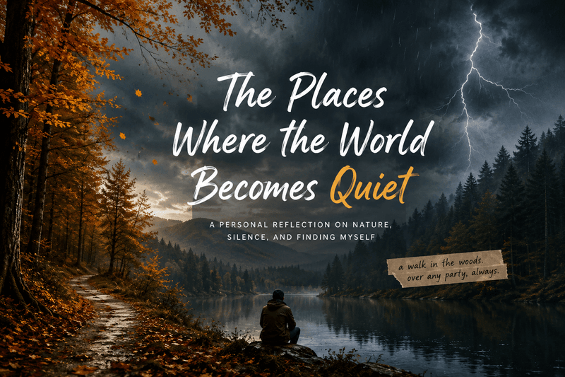 The Places Where the World Becomes Quiet
