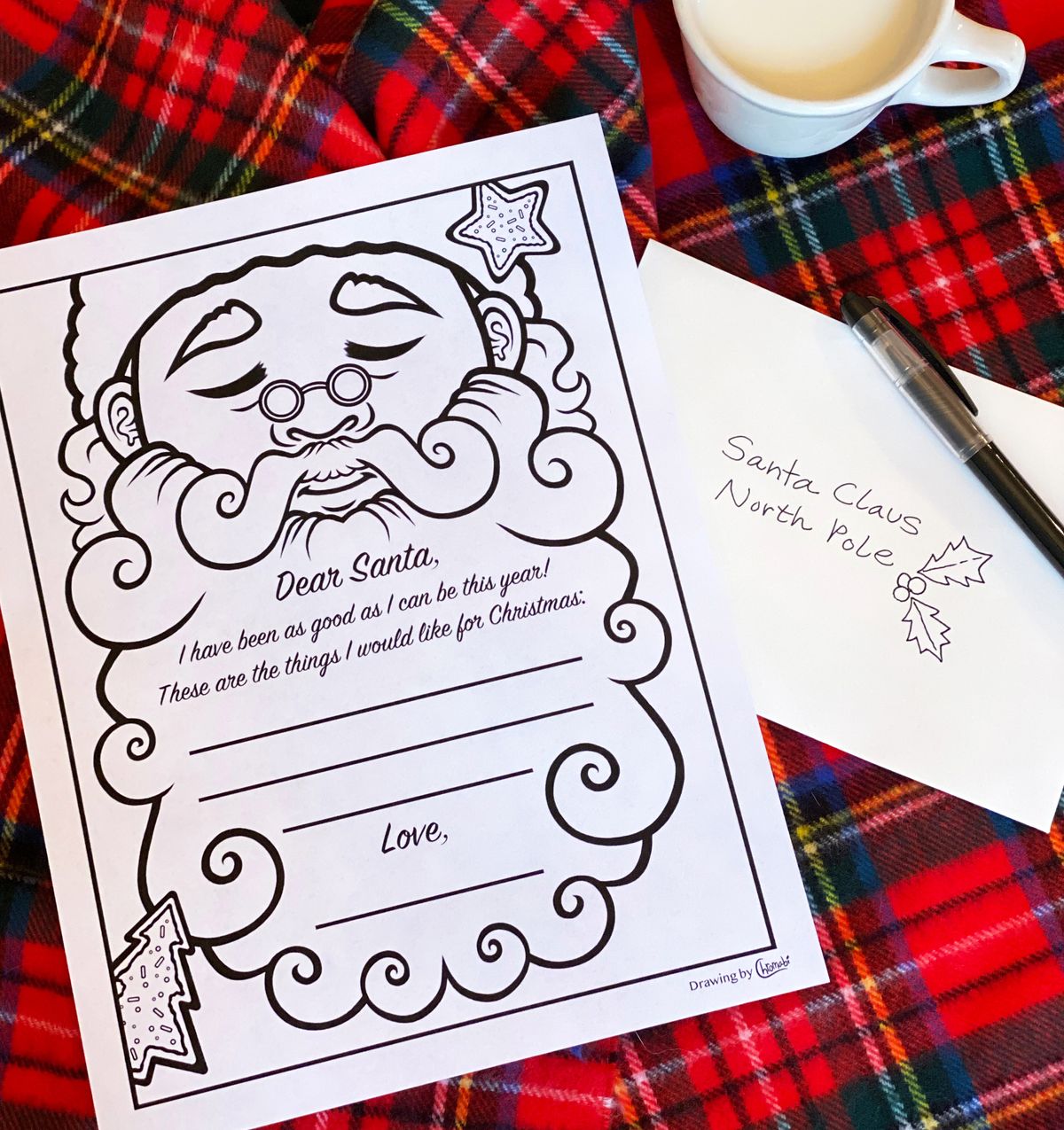 Letter To Santa (Printable)