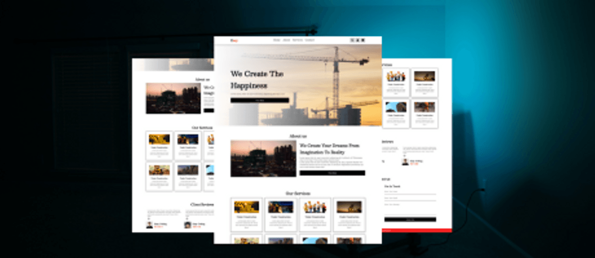 Easy : A Dynamic Responsive Website Built with HTML, CSS, and JS