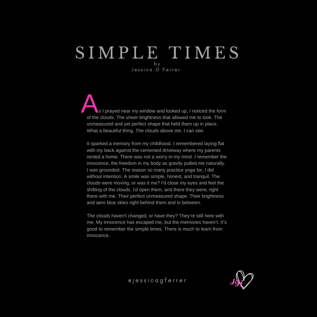 Simple Times (Free Digital Download)