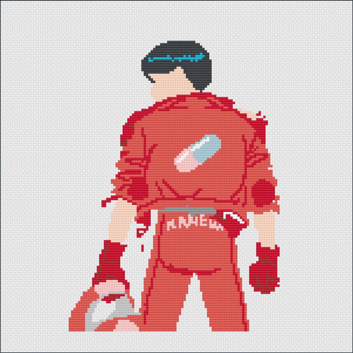 Kaneda Cross Stitch Pattern