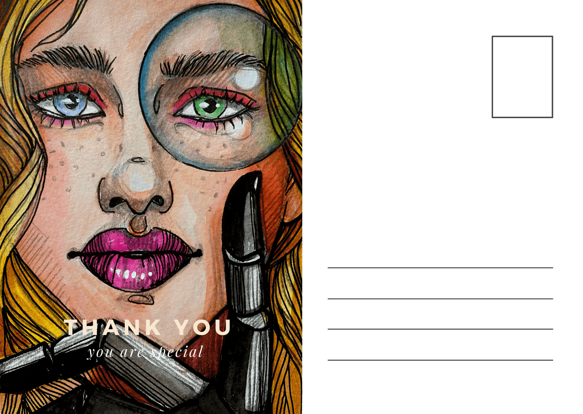TWO VIRTUAL POSTCARDS  for your best artistic wishes to those you love