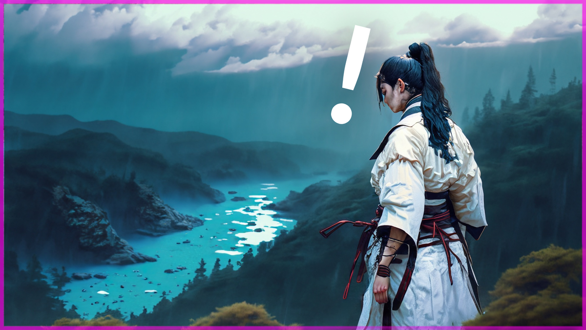 INSTROSPECTIVE SAMURAI GIRL 4K 60FPS WALLPAPER