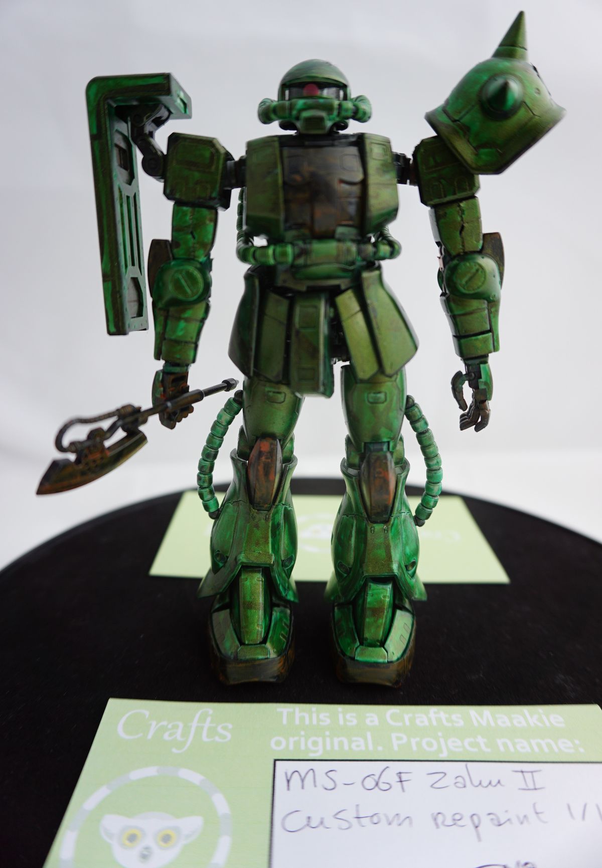 Custom garage kit assembling and painting
