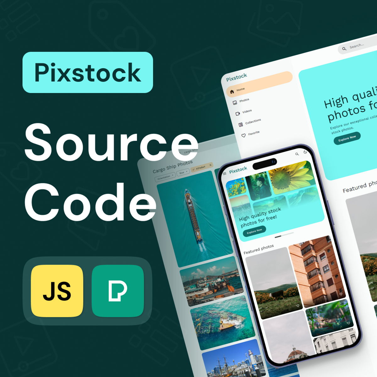 Pixstock - Stock Photo App Source code