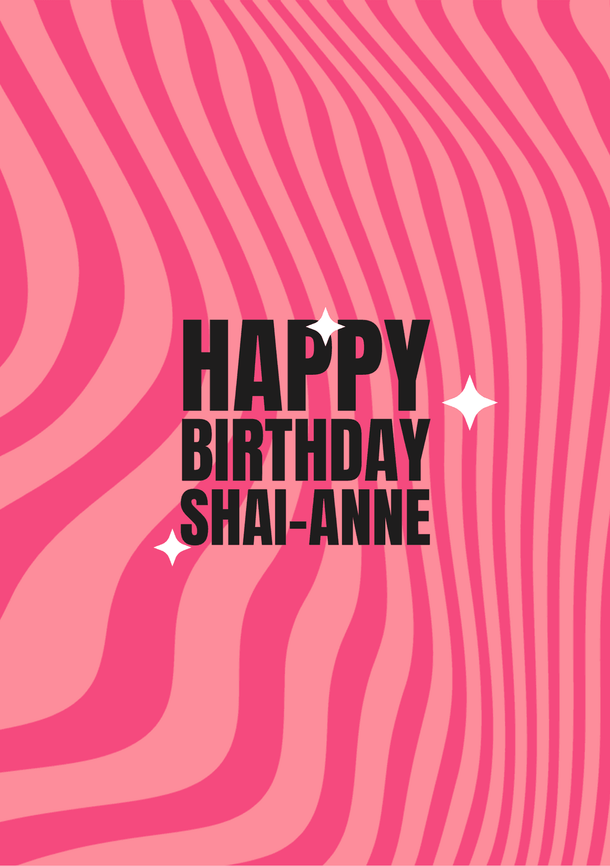 Simple birthday card