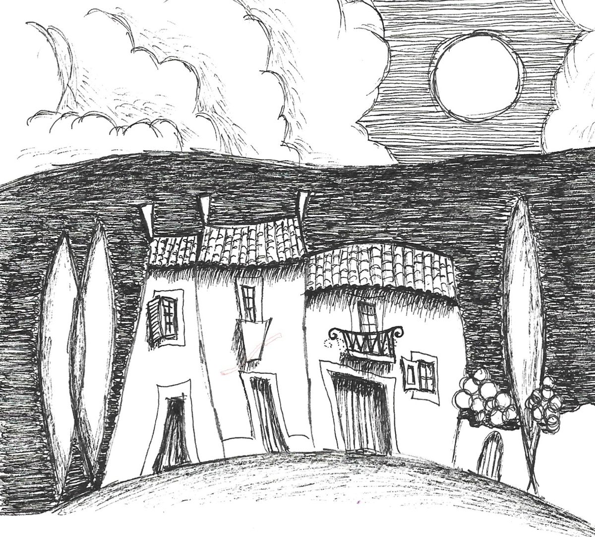 Set of Ink Sketches