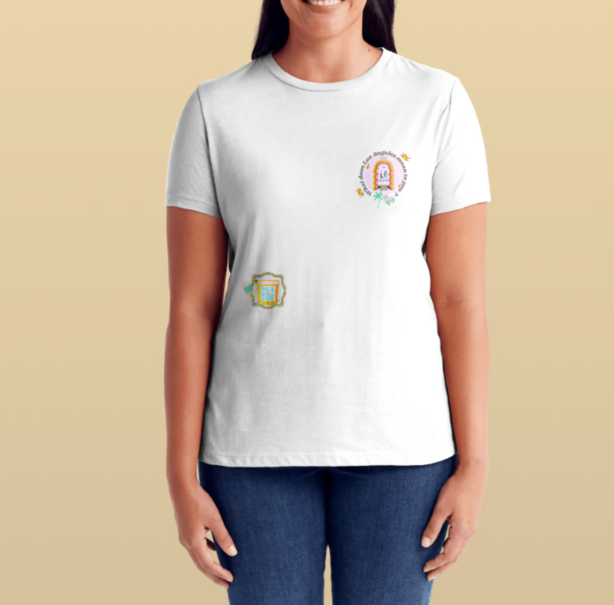 L.A. Portrait Tee Shirt - Women