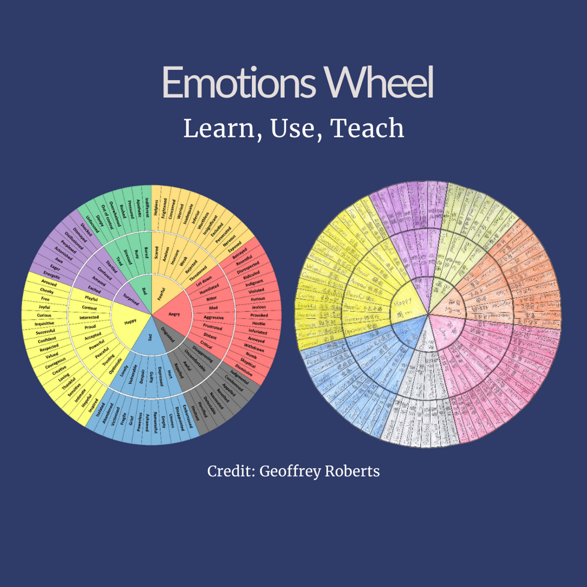 Free Emotions Wheel
