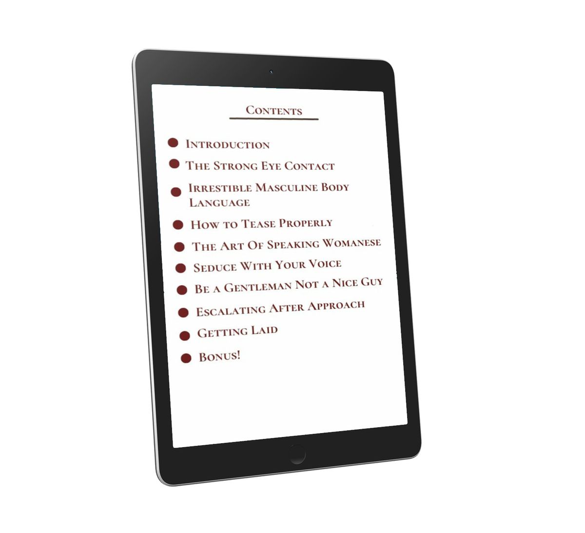 SEDUCTION MASTERY - For Men (EBOOK)