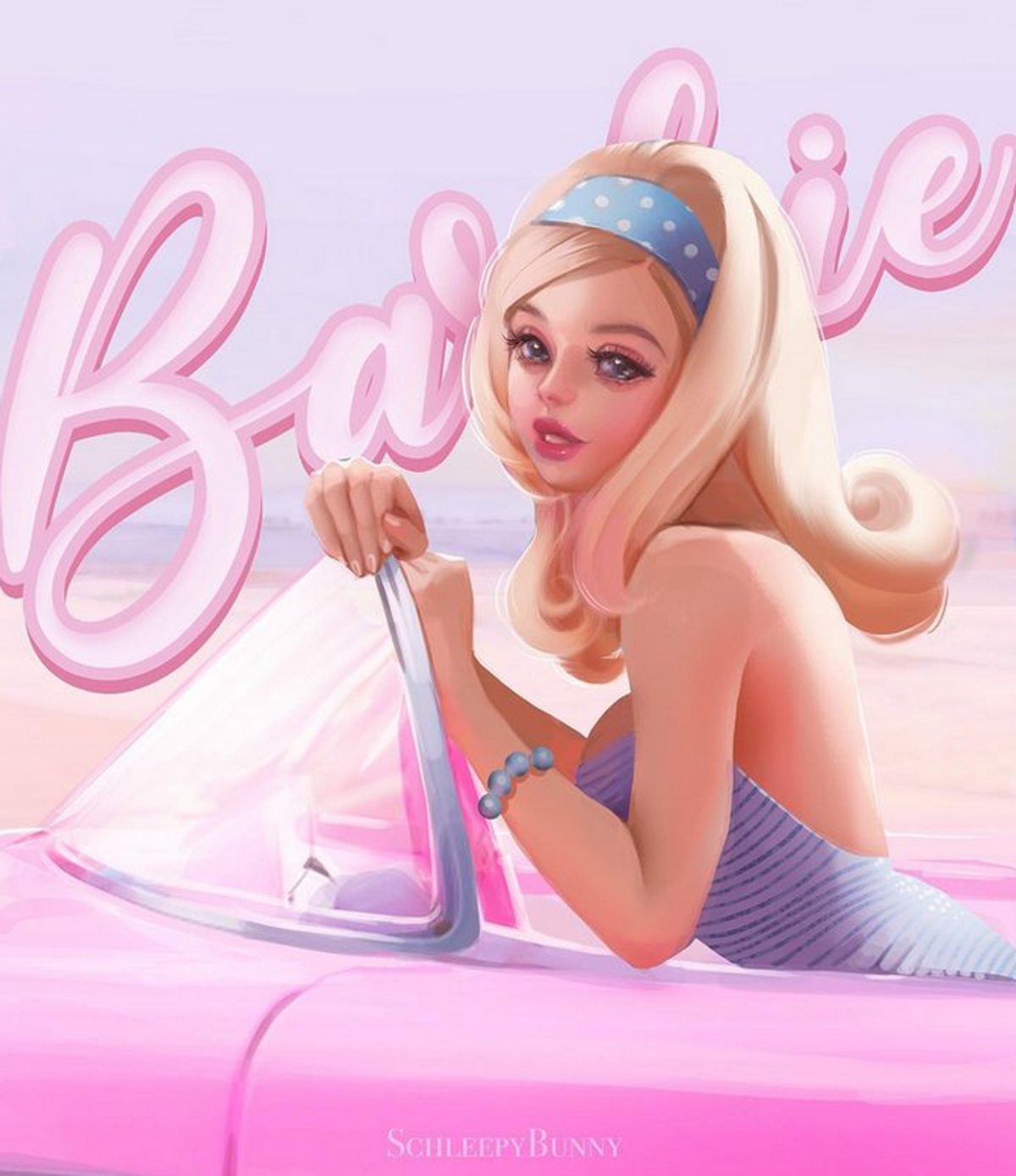 "Malibu Babe" Print