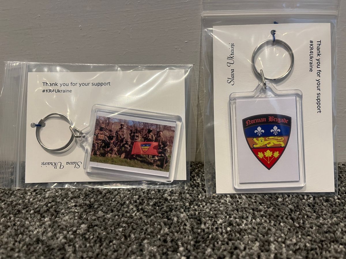 Norman Brigade Keyring