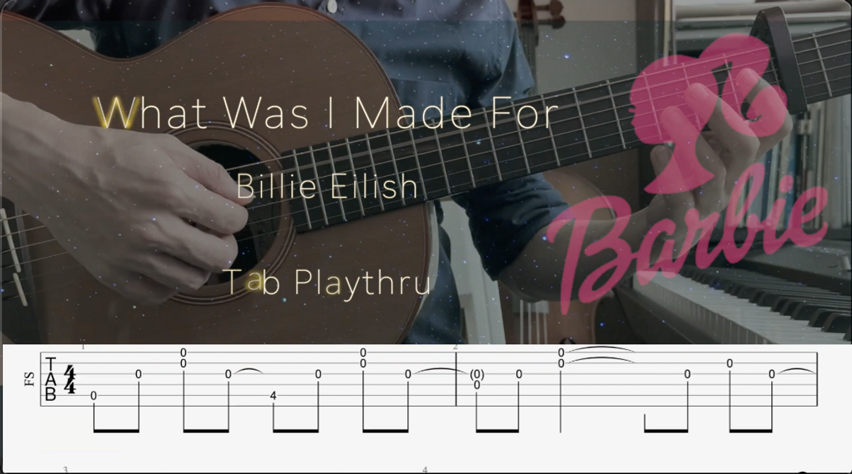 Tab Playthru: Billie Eilish - What Was I Made For?