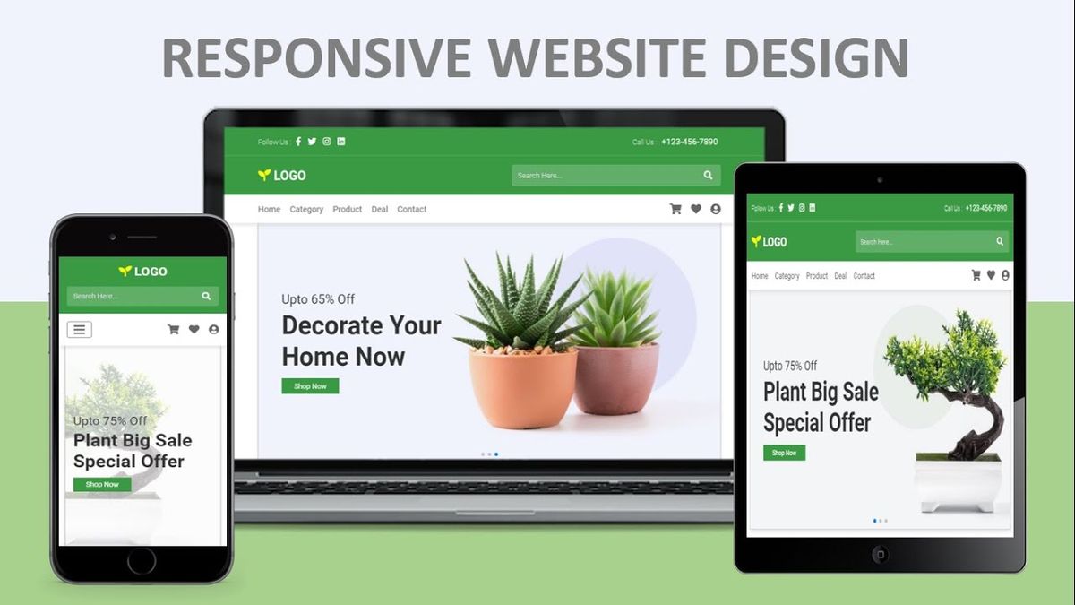 Plant Shop Website | Source Code - Buymeacoffee