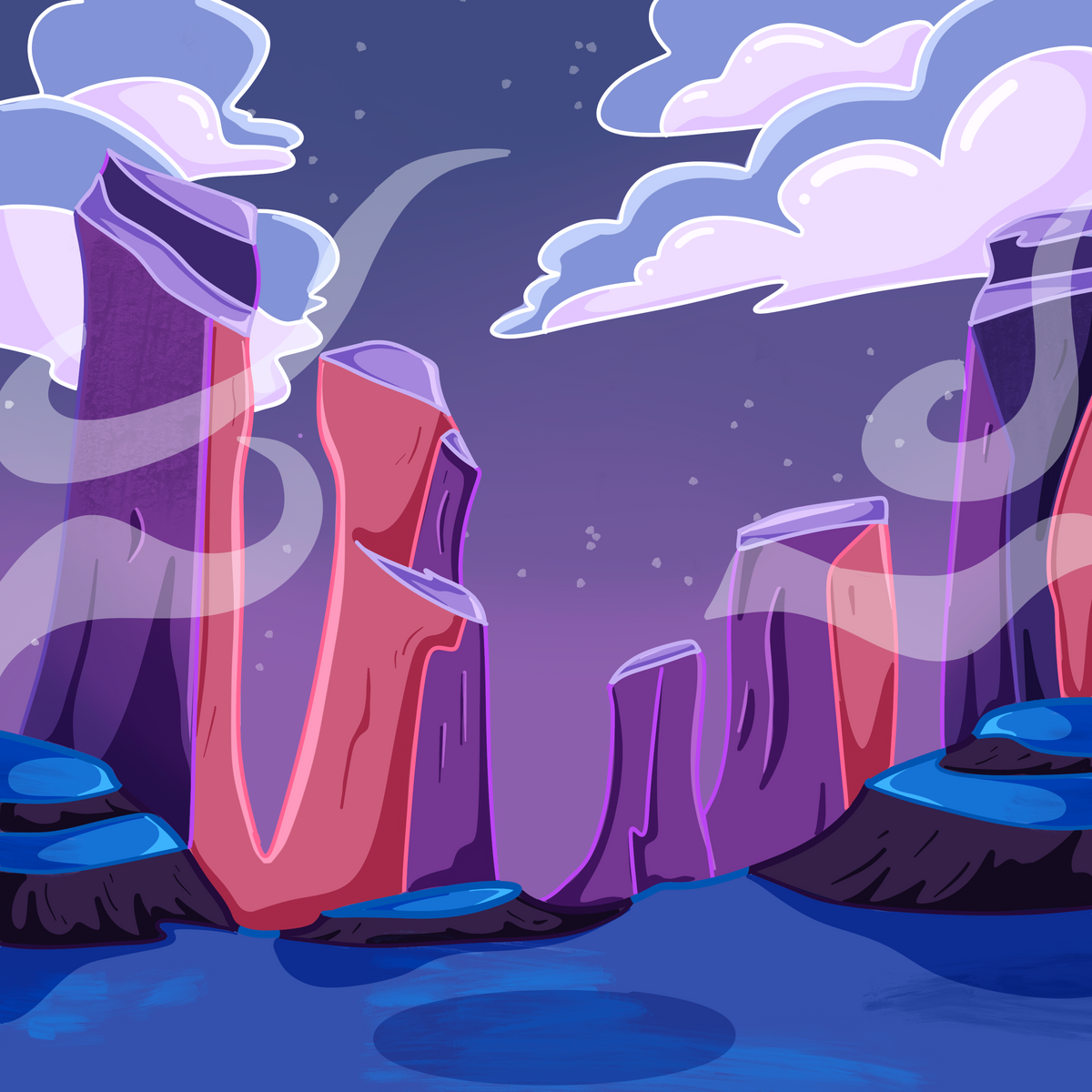 Background for a game