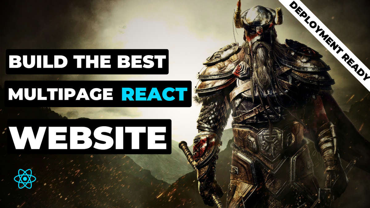 Build The Complete Multipage REACT.JS Website
