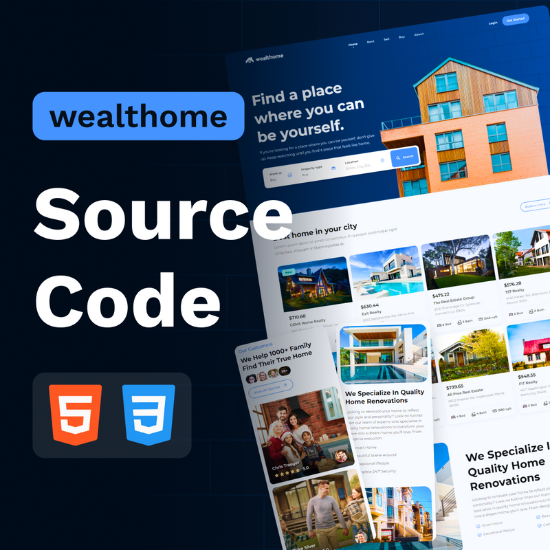 wealthome-real-estate-website-source-code-buymeacoffee